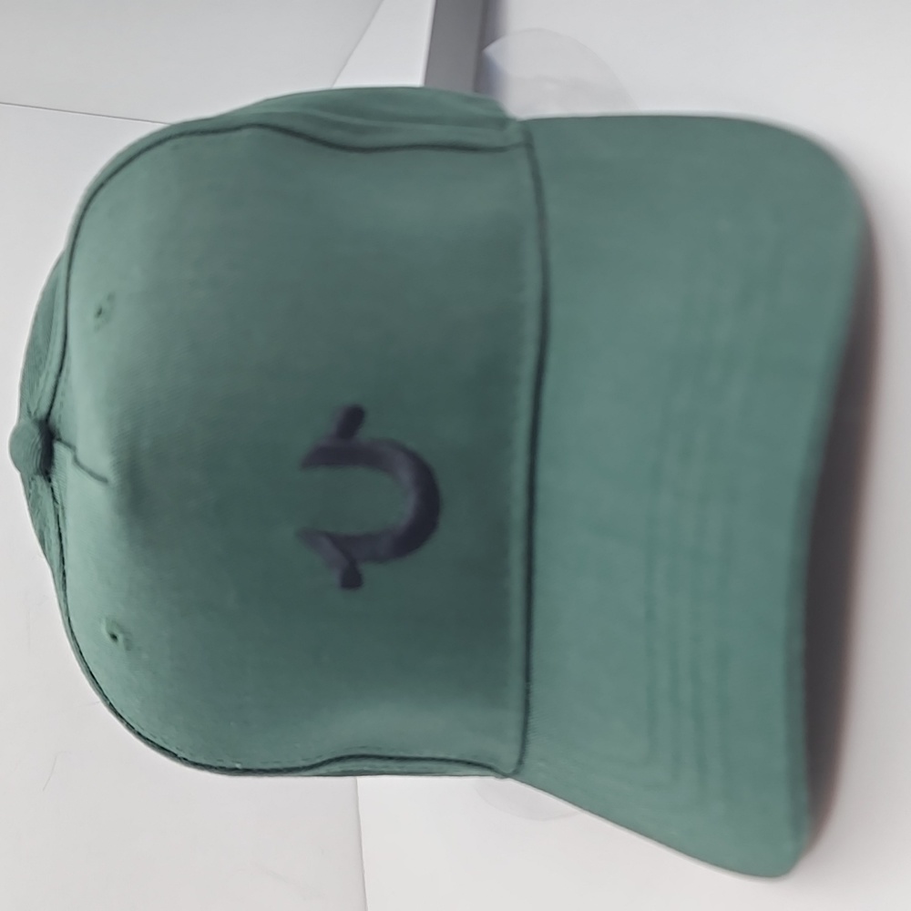 TRUE RELIGION UNISEX CAP/HAT, THE COLOR IS "DUCK GREEN," ONE SIZE FITS ALL